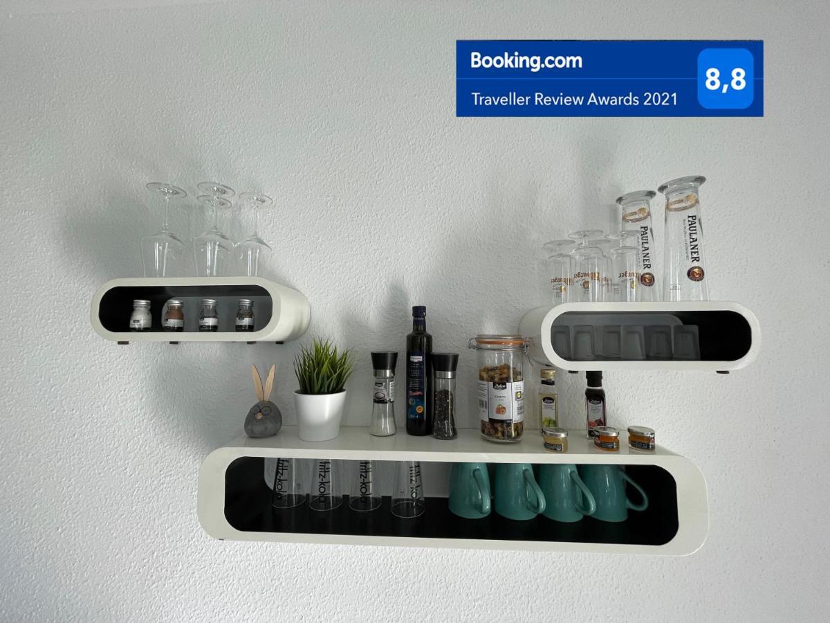 W1 - Kontaktloser 24H Check In, W-Lan, Netflix, Parkplatz, Kueche, Boxspring-Bett Bückeburg エクステリア 写真